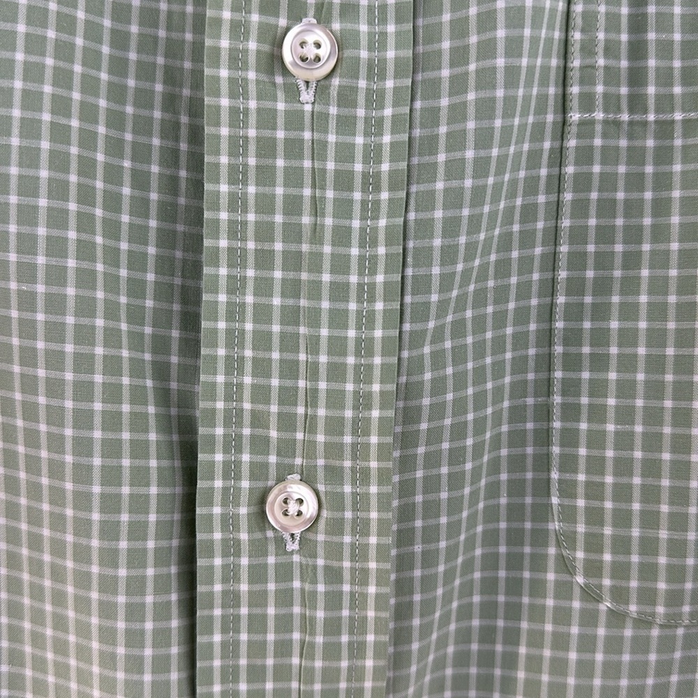 Brooks Brothers Short Sleeve Checkered Button Down Shirt - Picture 4 of 8